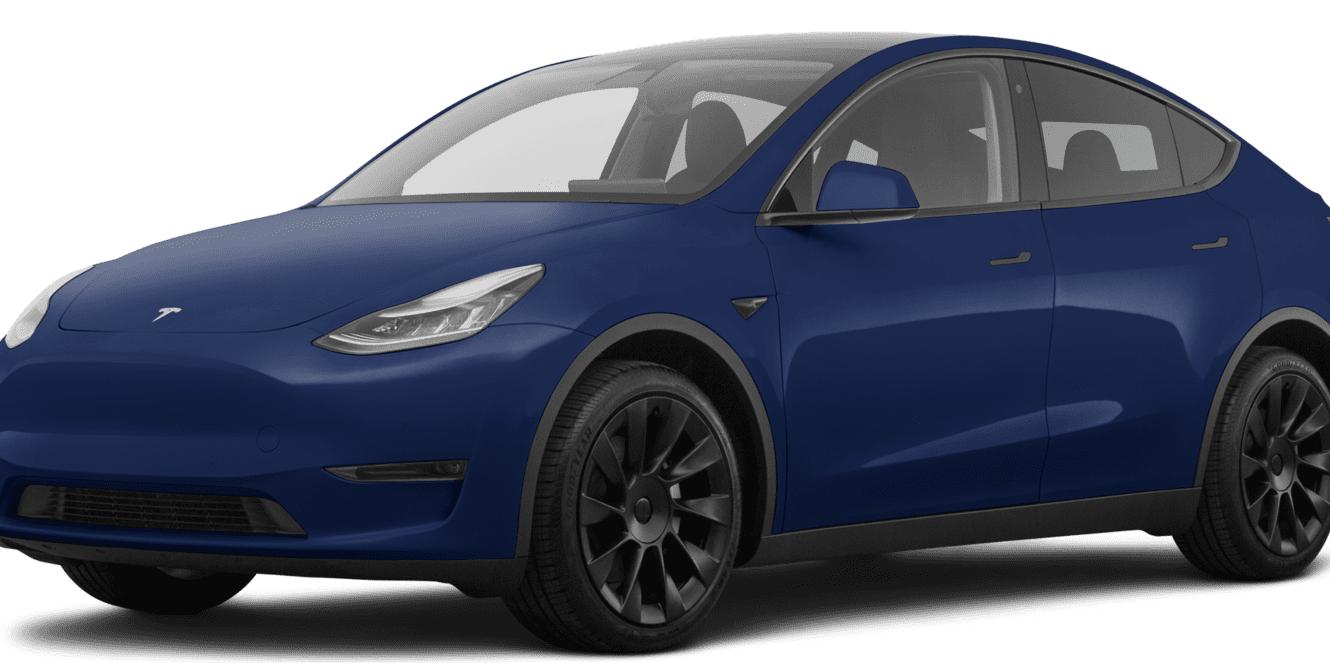 TESLA MODEL Y 2021 5YJYGDEE2MF071377 image